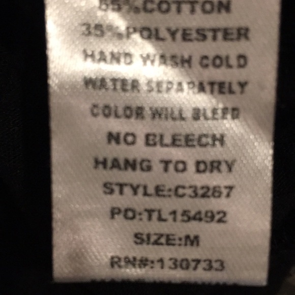 Worn Once Umgee M Black Ivory Crochet-Lace Top - Picture 5 of 5